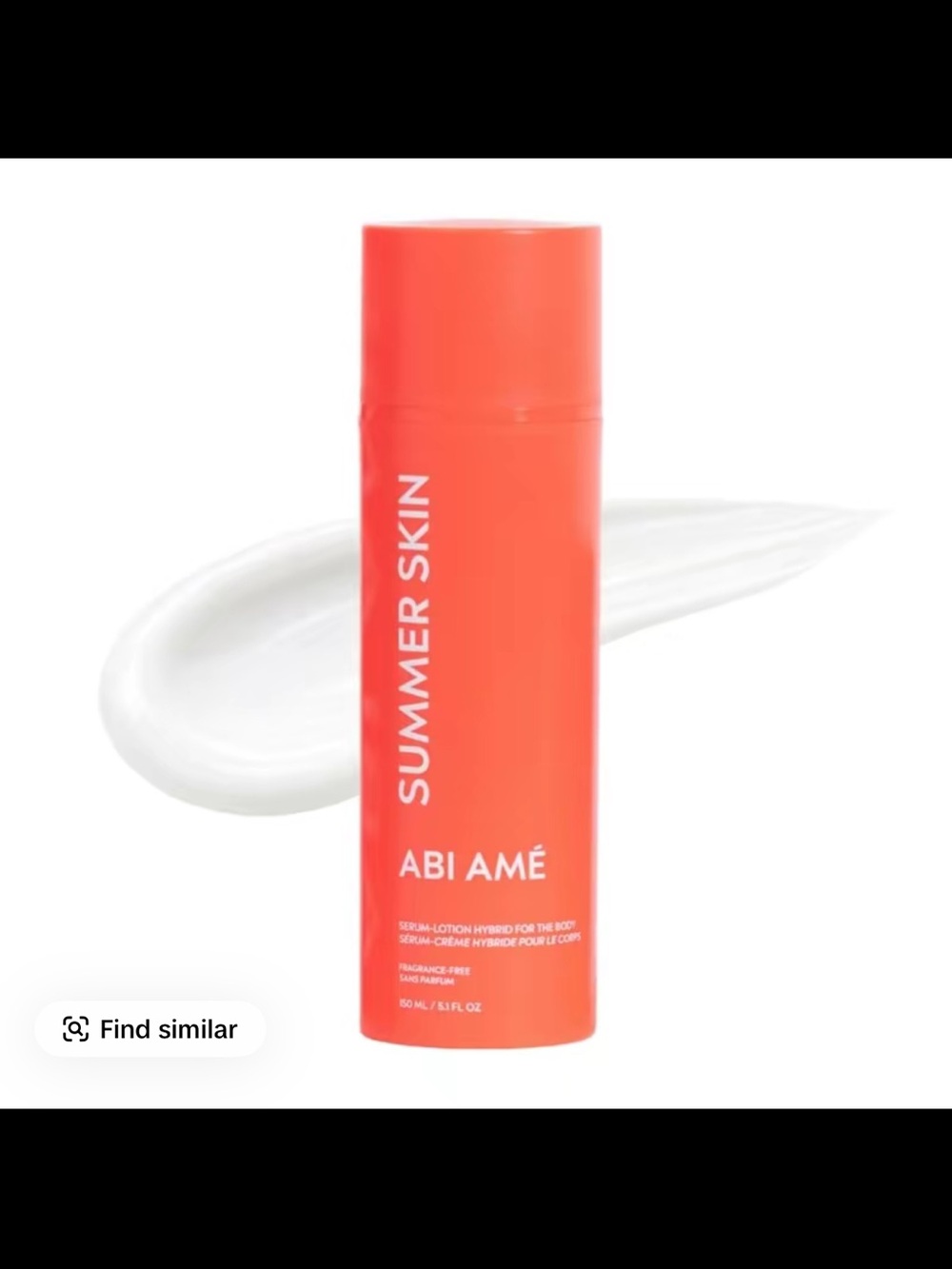 Summer Skin Serum-Lotion in Coral Orange